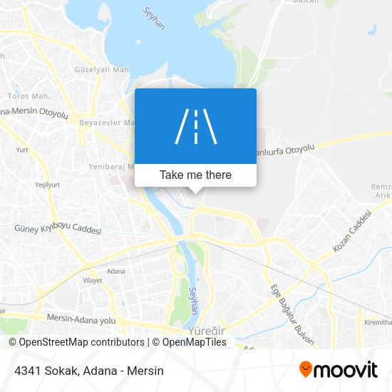 4341 Sokak map