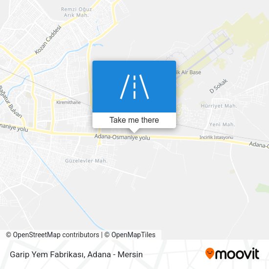Garip Yem Fabrikası map