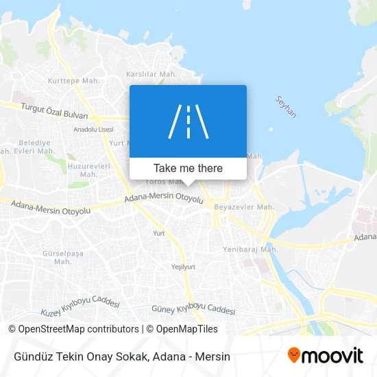 Gündüz Tekin Onay Sokak map