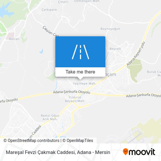 Mareşal Fevzi Çakmak Caddesi map