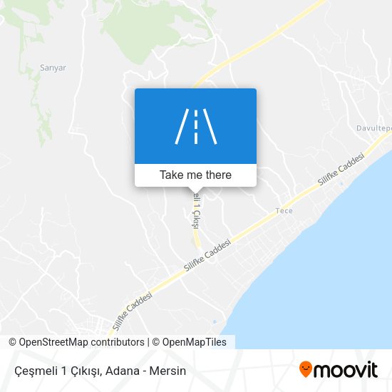 Çeşmeli 1 Çıkışı map