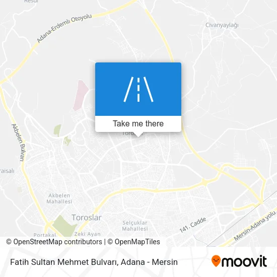 Fatih Sultan Mehmet Bulvarı map