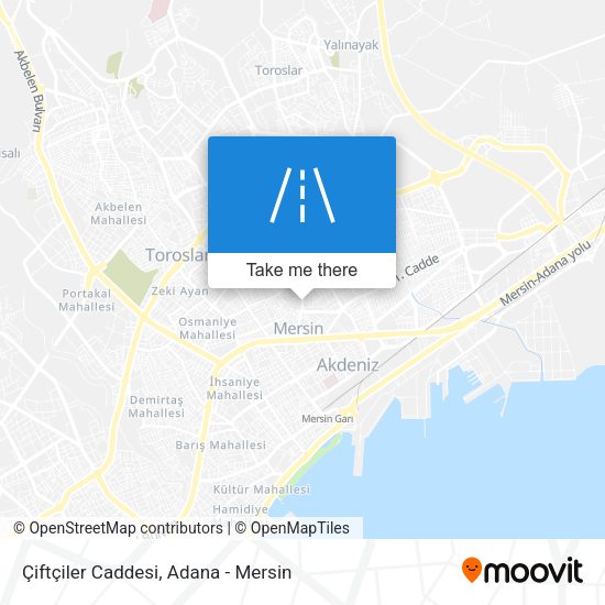 Çiftçiler Caddesi map