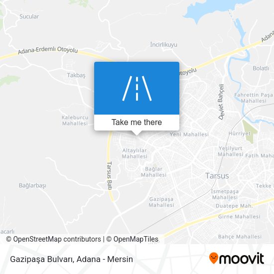 Gazipaşa Bulvarı map