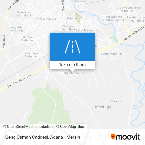 Genç Osman Caddesi map