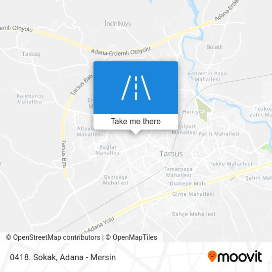 0418. Sokak map