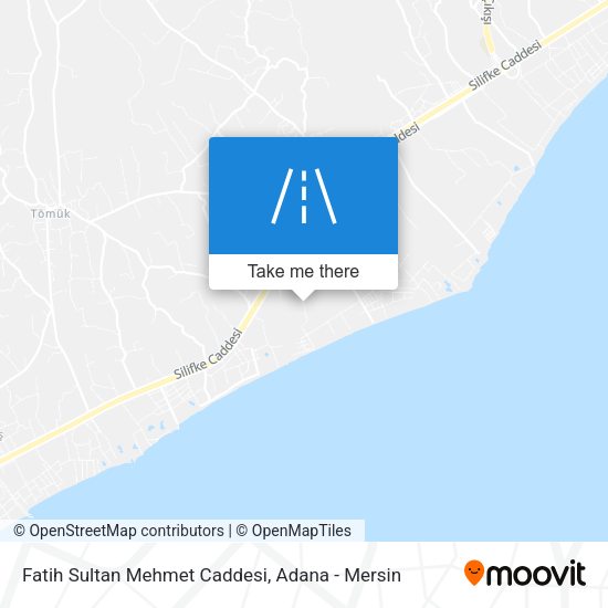 Fatih Sultan Mehmet Caddesi map