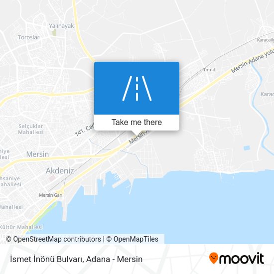 İsmet İnönü Bulvarı map