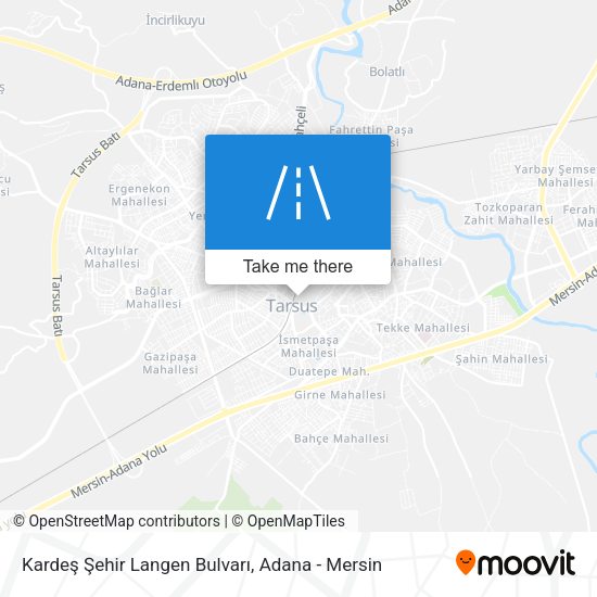 Kardeş Şehir Langen Bulvarı map