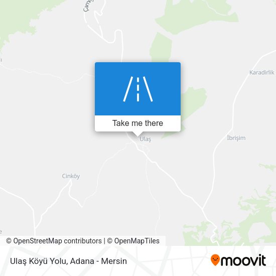 Ulaş Köyü Yolu map