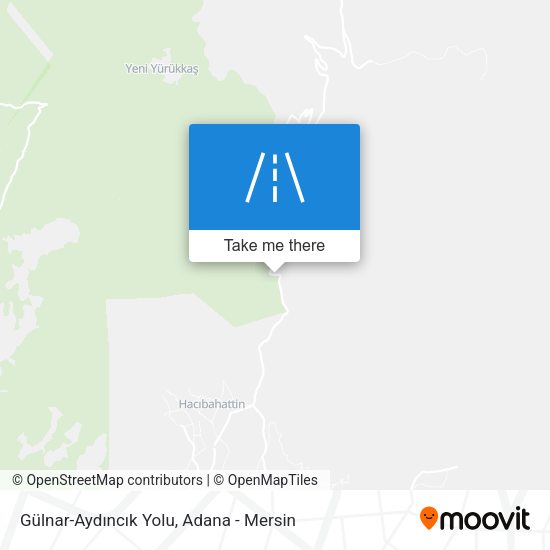 Gülnar-Aydıncık Yolu map