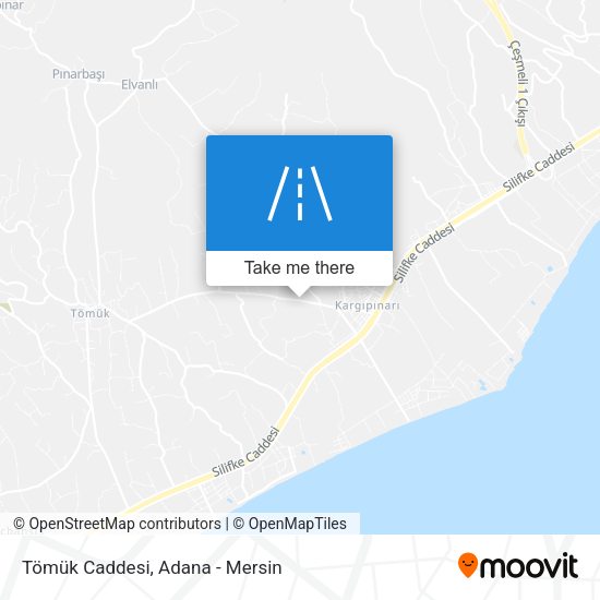 Tömük Caddesi map