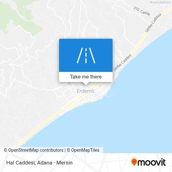 Hal Caddesi map