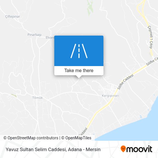 Yavuz Sultan Selim Caddesi map