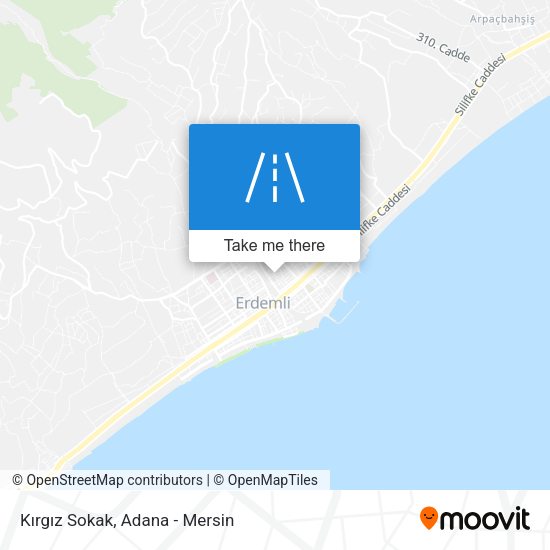 Kırgız Sokak map