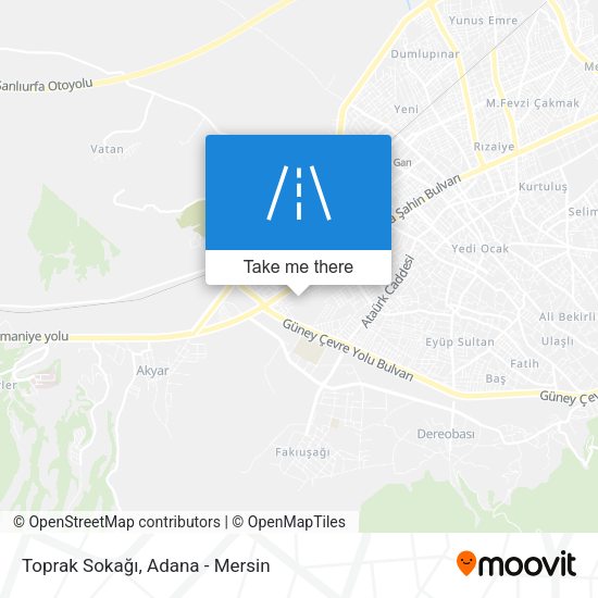 Toprak Sokağı map
