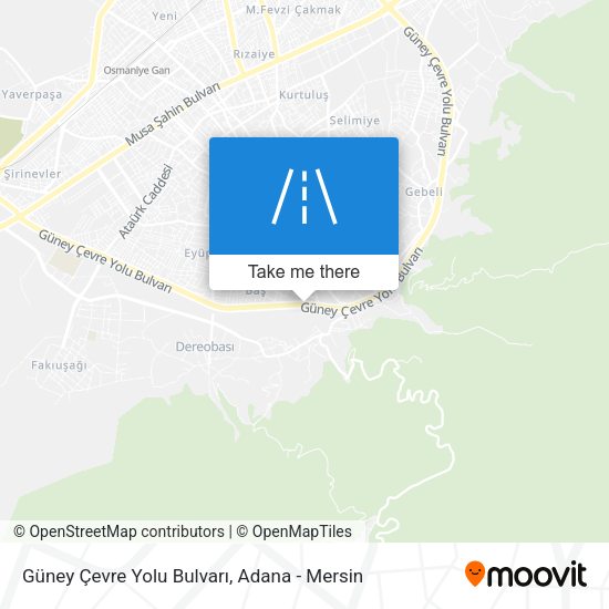 Güney Çevre Yolu Bulvarı map
