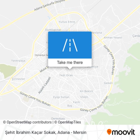 Şehit İbrahim Kaçar Sokak map