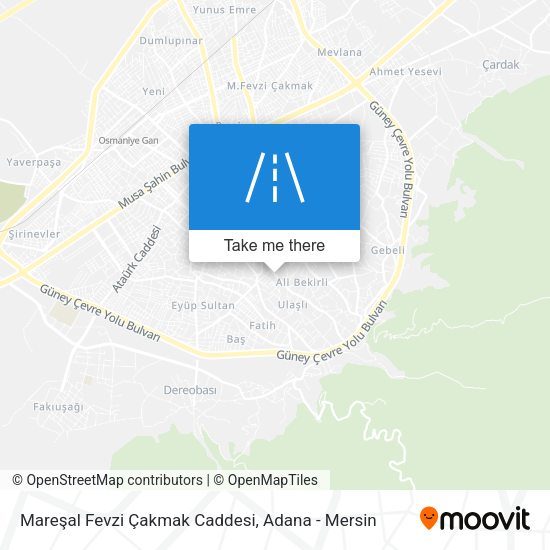 Mareşal Fevzi Çakmak Caddesi map