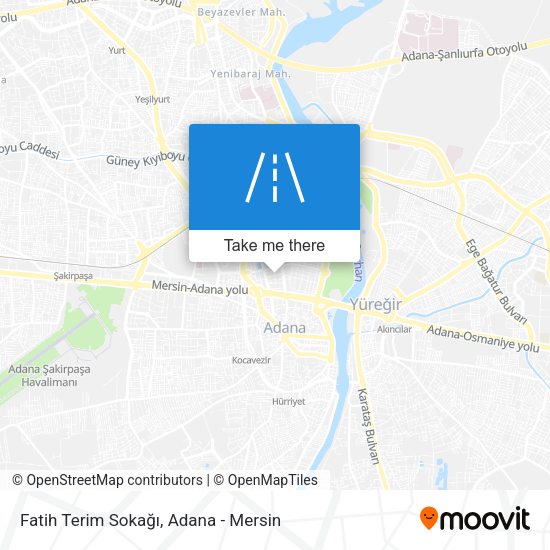 Fatih Terim Sokağı map