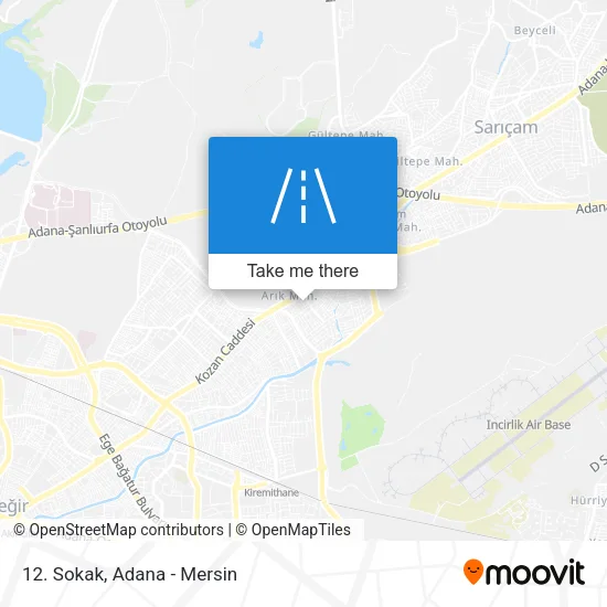 12. Sokak map