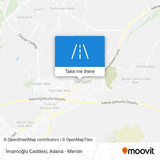 İmamoğlu Caddesi map