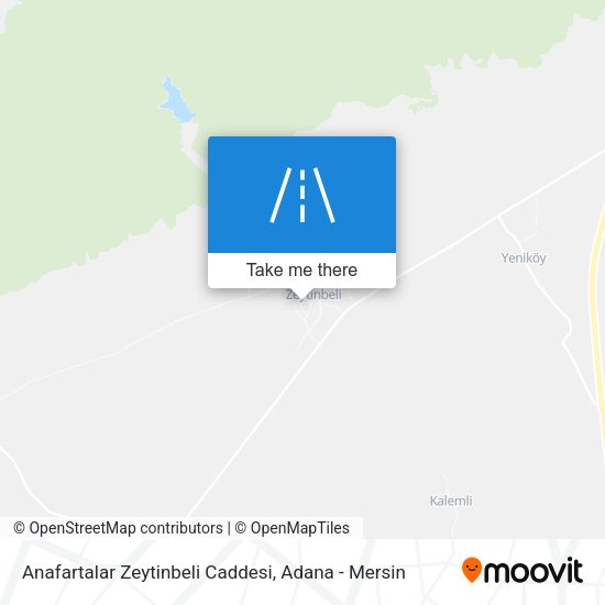 Anafartalar Zeytinbeli Caddesi map