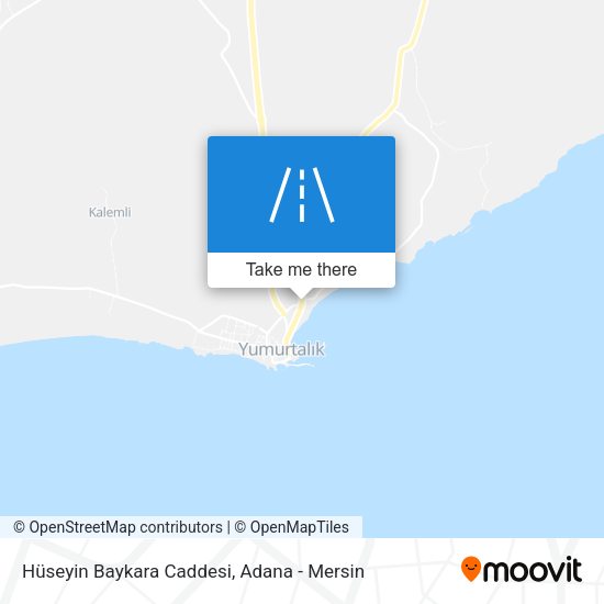 Hüseyin Baykara Caddesi map