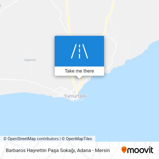 Barbaros Hayrettin Paşa Sokağı map