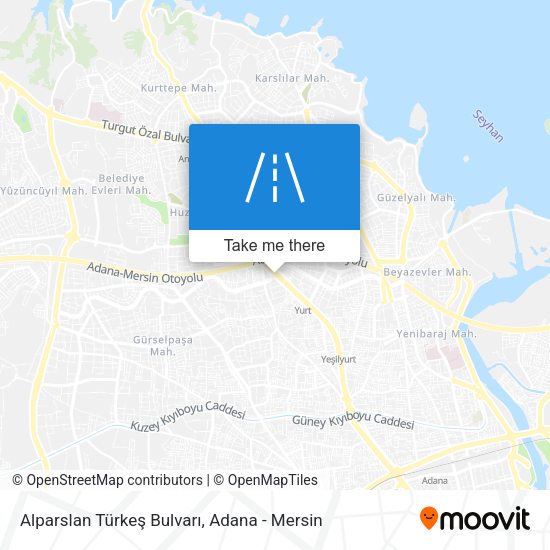 Alparslan Türkeş Bulvarı map