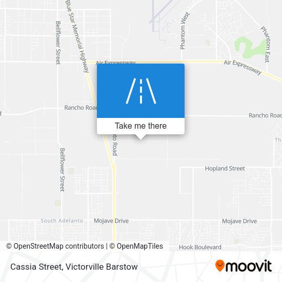 Mapa de Cassia Street