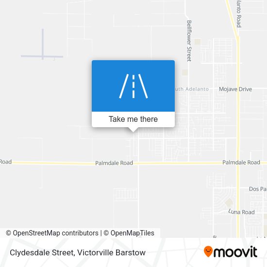 Mapa de Clydesdale Street