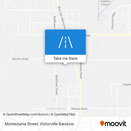 Montezuma Street map