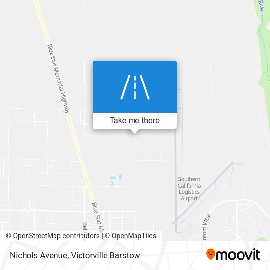 Nichols Avenue map