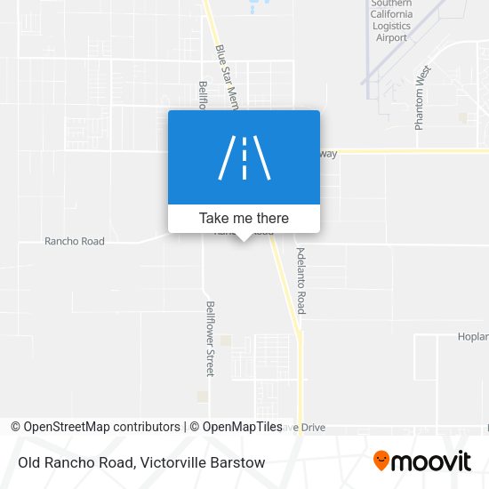 Old Rancho Road map
