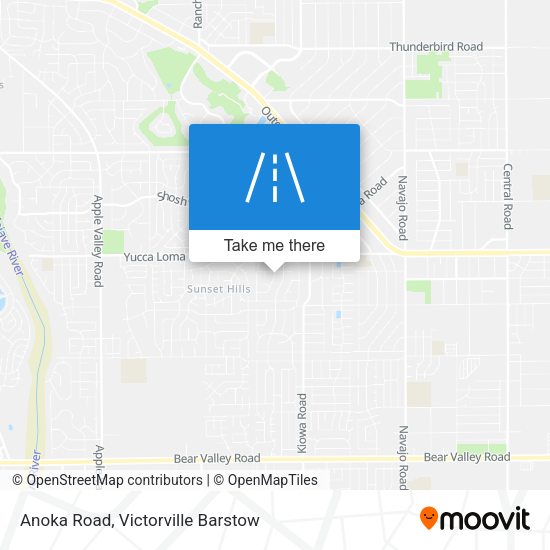 Mapa de Anoka Road