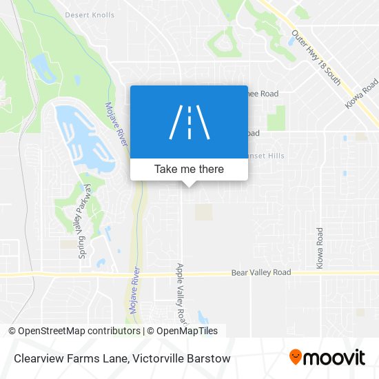 Mapa de Clearview Farms Lane