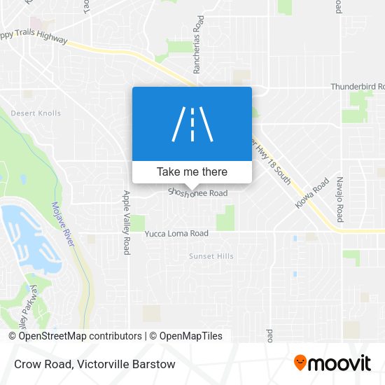 Crow Road map