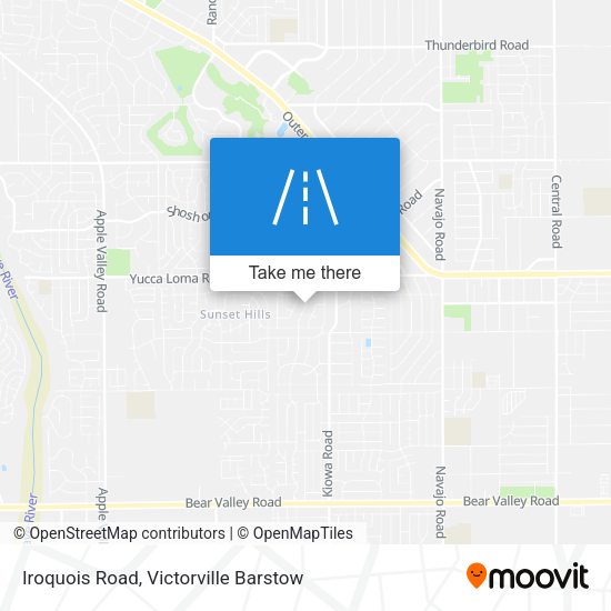 Iroquois Road map