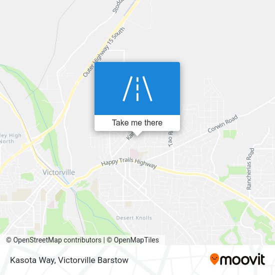 Kasota Way map