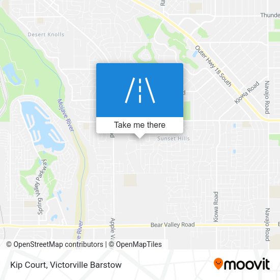 Kip Court map