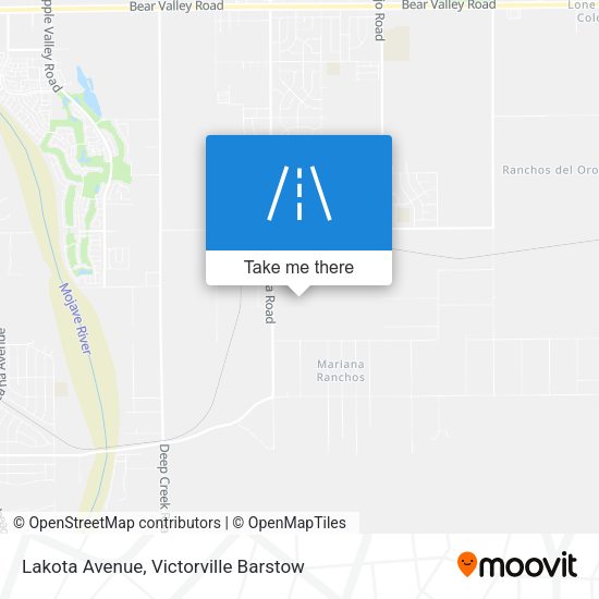Lakota Avenue map