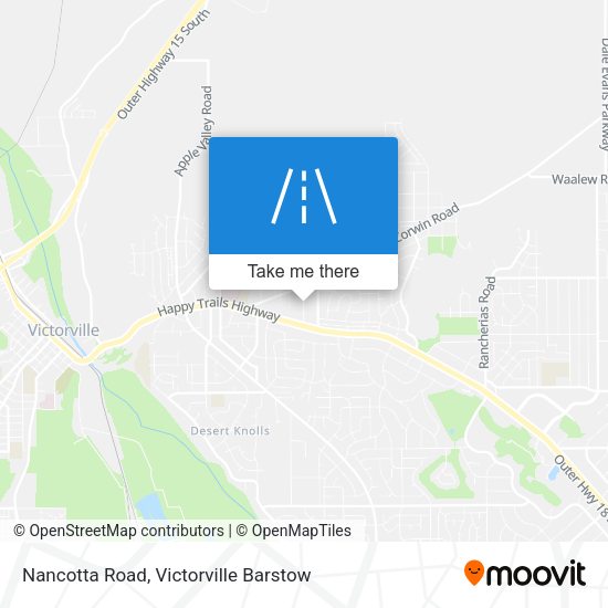 Nancotta Road map
