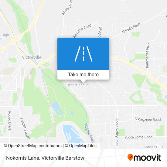 Nokomis Lane map