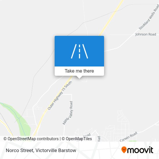 Norco Street map
