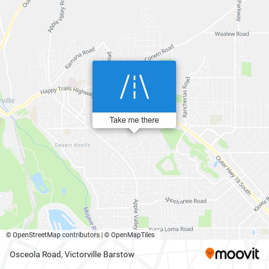 Mapa de Osceola Road