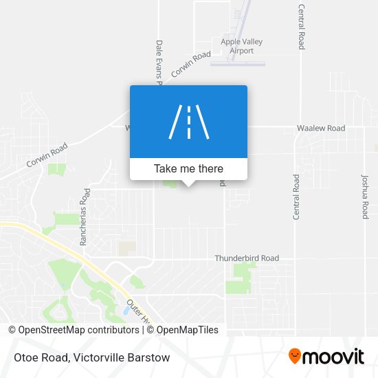 Otoe Road map
