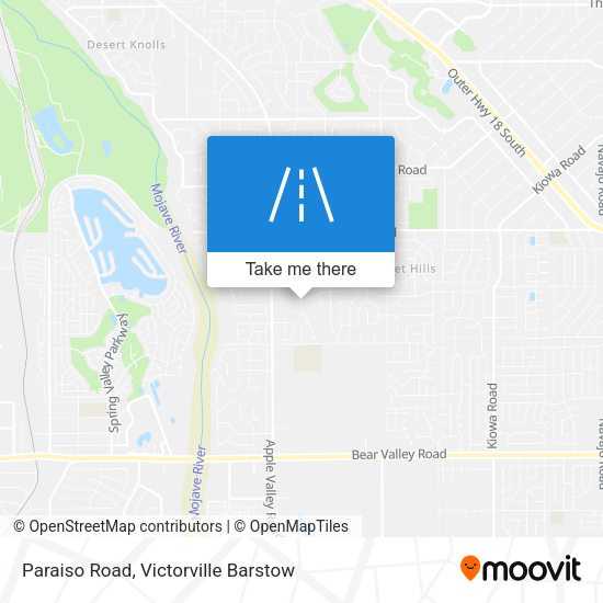 Paraiso Road map