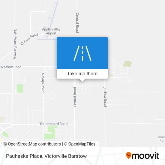 Pauhaska Place map