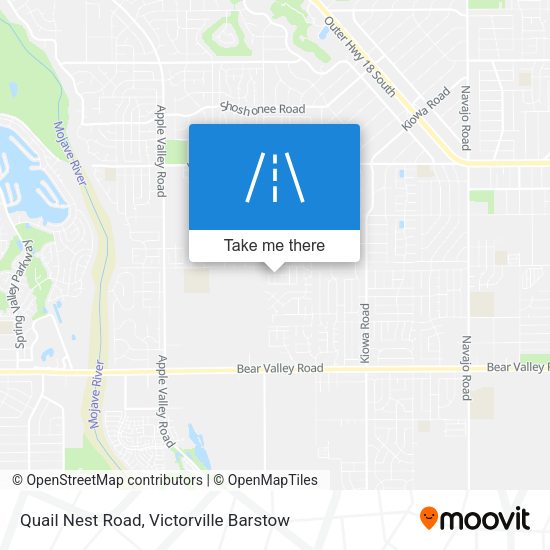 Mapa de Quail Nest Road